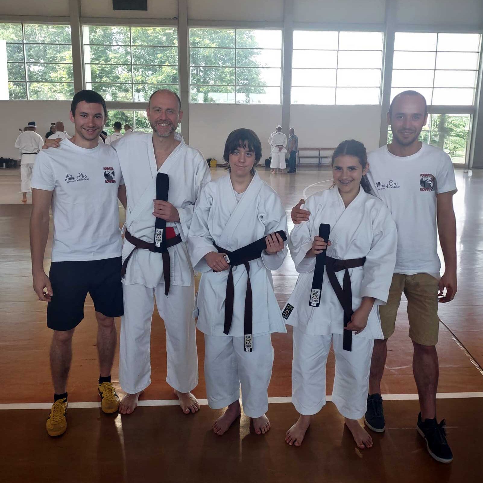 3 nuove cinture nere al Karate Club Rovetta